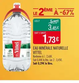 Match Vittel Eau minérale naturelle offre