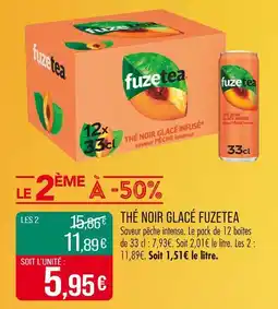 Match Fuzetea Thé noir glacé offre