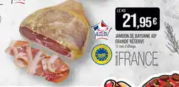 Match Jambon de Bayonne IGP Grande Réserve offre
