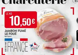 Match LE FOUÉ Jambon fumé offre