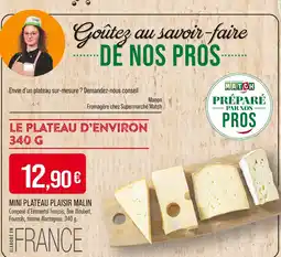 Match Mini plateau plaisir malin offre