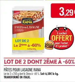 Match RANA Pâtes pour lasagne offre