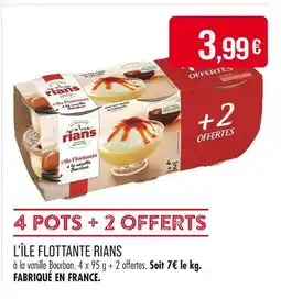 Match RIANS L'Ăźle flottante offre