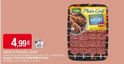 Match SOCOPA Plein Grill Brochettes Nature Boeuf offre