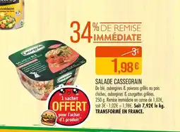 Match CASSEGRAIN Salade offre