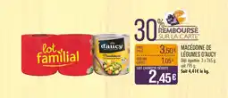 Match D'AUCY Macédoine de légumes d'aucy offre