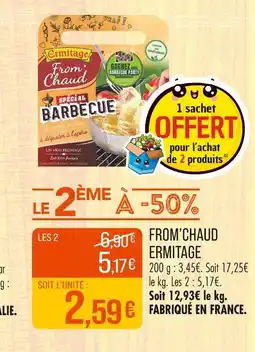 Match ERMITAGE From'chaud offre