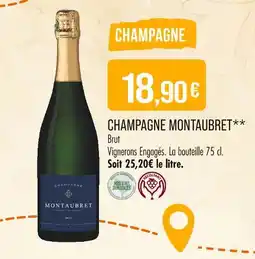 Match Champagne montaubret offre