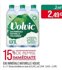 Match VOLVIC Eau minérale naturelle offre