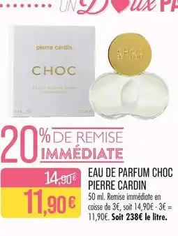 Match PIERRE CARDIN Eau de parfum Choc offre