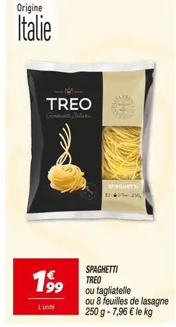 Netto TREO Spaghetti offre
