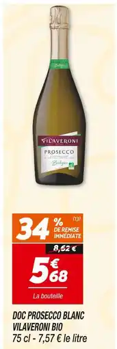 Netto VILAVERONI BIO Doc prosecco blanc offre