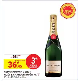 Intermarché MOËT & CHANDON IMPÉRIAL Aop languedoc rosé offre