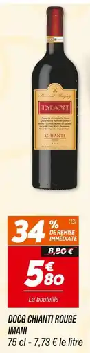 Netto BERNARD MAGREZ Docg chianti rouge imani offre