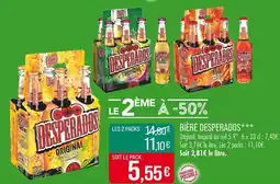 Match DESPERADOS Bière offre