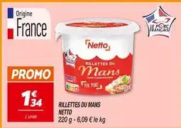 Netto NETTO Rillettes du Mans offre