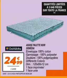 Netto DOMĂDIA Assise palette noir offre