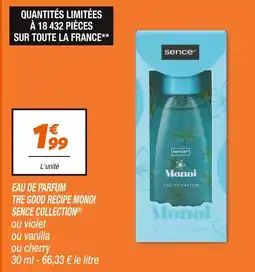 Netto SENCE COLLECTION Eau de Parfum The Good Recipe Monoi offre