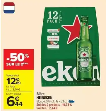 Carrefour Drive Heineken - bière offre