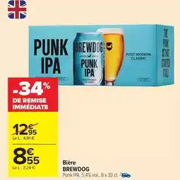 Carrefour Drive Brewdog - bière offre