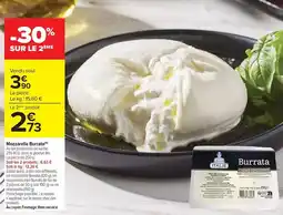 Carrefour Drive Carrefour - mozzarella burrata offre