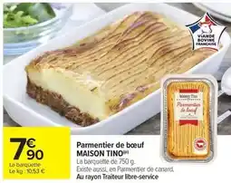Carrefour Drive Parmentier - de bœuf offre