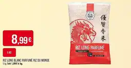 Match Riz long blanc parfumé riz du monde offre