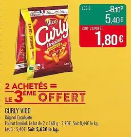Match Curly vico offre
