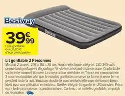 Carrefour Drive Bestway - lit gonflable 2 personnes offre