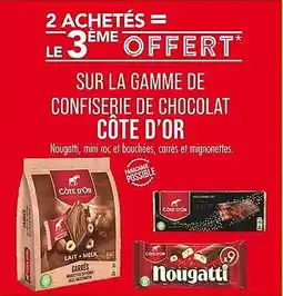 Match Côte d'or offre