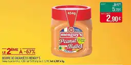 Match Beurre de cacahuètes menguy's offre