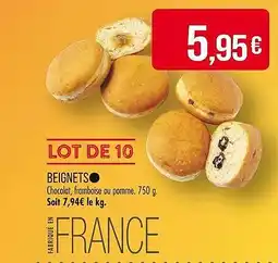 Match Beignets offre