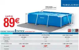 Cora x Carrefour INTEX Piscine tubulaire offre