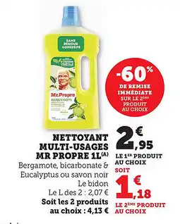 Bi1 Nettoyant multi usages mr propre offre