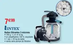 Cora x Carrefour INTEX Balles filtrantes 3 microns offre