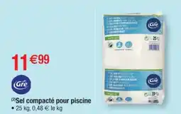 Cora x Carrefour GRE Sel compacté pour piscine offre
