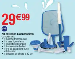 Cora x Carrefour GRE Kit entretien 6 accessoires offre
