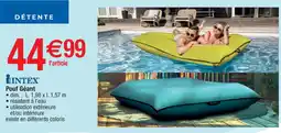 Cora x Carrefour INTEX Pouf Géant offre
