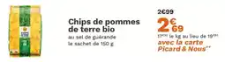 Picard Picard - chips de pommes de terre bio offre