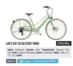 Bouticycle Electra - loft go! 7d eq step-thru offre
