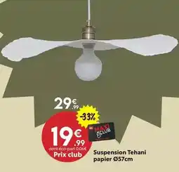 Maxi Bazar Suspension tehani papier offre