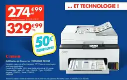 Plein ciel Canon - multifonction 1p decore 4 en 1 offre