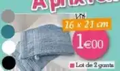 Kandy Lot de 2 gants offre