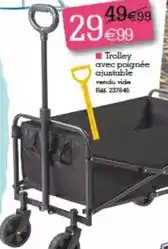 Kandy Trolley avec paignée ajustable offre