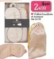 Kandy Coffret bouillotte et masque offre