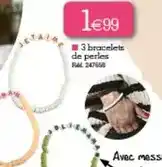 Kandy 3 bracelets de perles offre