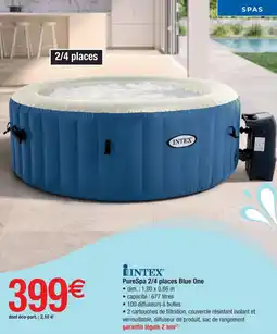Cora x Carrefour INTEX PureSpa 2/4 places Blue One offre