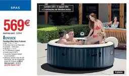 Cora x Carrefour INTEX PureSpa Blue Navy 6 places offre