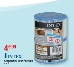 Cora x Carrefour INTEX Cartouches pour PureSpa offre