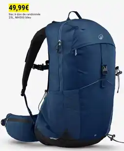 Decathlon Sac à dos de randonnée MH500 bleu offre